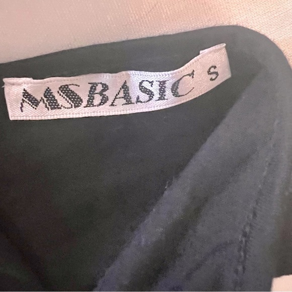 Msbasic casual elegant sleeveless halter dress small - Picture 3 of 3